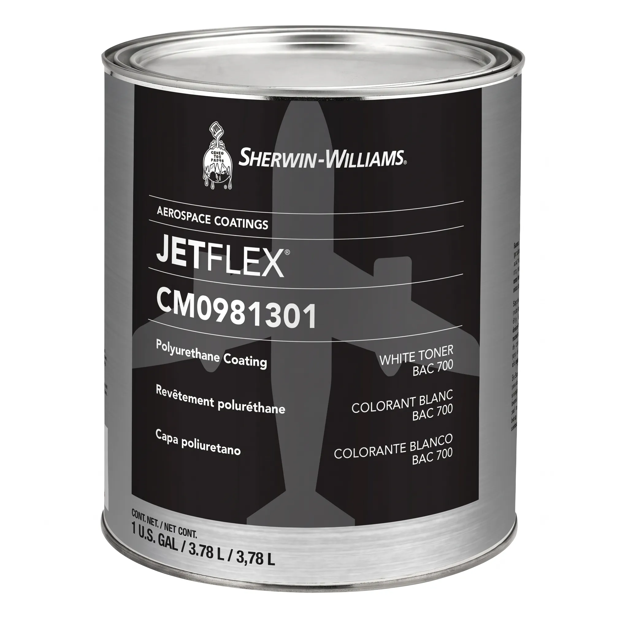 AIRCRAFT INTERIOR COATING JETFLEX BLUE FONCE P/N CFL201346L | BMS 10-83N TYPE II/III | AEROSPACE GRADE | AVIATION MRO MAINTENANCE