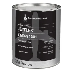 AIRCRAFT INTERIOR POLYURETHANE COATING JETFLEX WHITE P/N CFL201344L | BMS 10‑83N TYPE II / III | AEROSPACE GRADE | AVIATION MRO INTERIOR CABIN REFINISHING